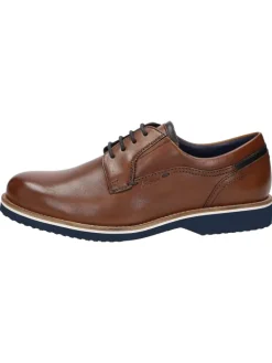 Schnürschuh Dilip-716-H in cognac