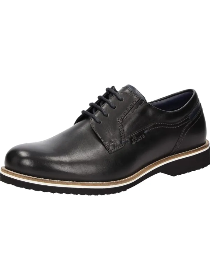 Schnürschuh Dilip-716-H in schwarz