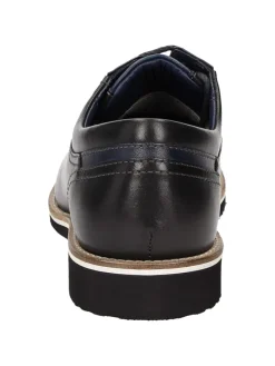 Schnürschuh Dilip-716-H in schwarz