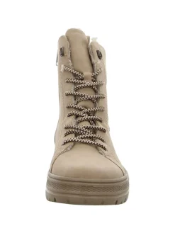 Schnürschuh in beige