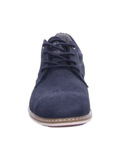 Schnürschuh in blau