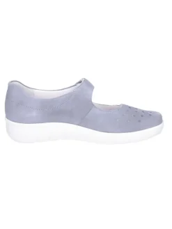 Schnürschuh in blau