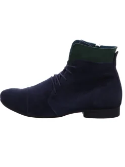 Schnürschuh in blau