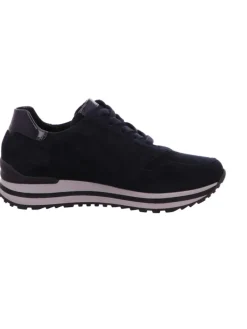 Schnürschuh in blau