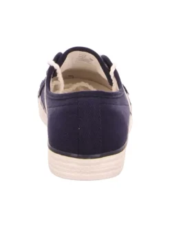 Schnürschuh in blau