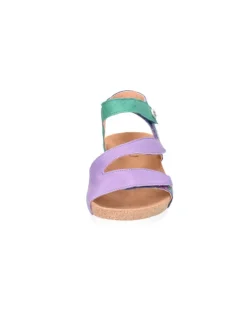 Schnürschuh in blau