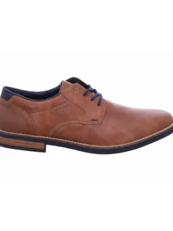 Schnürschuh in braun