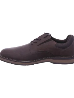 Schnürschuh in braun