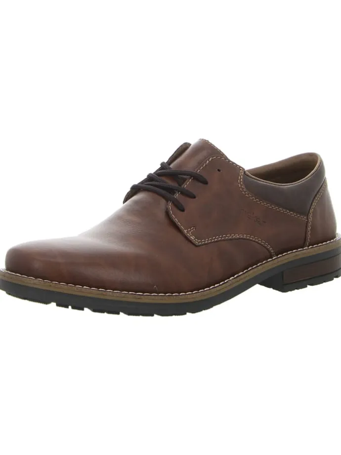 Schnürschuh in braun