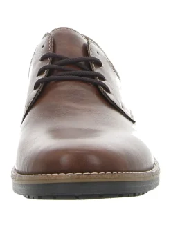 Schnürschuh in braun