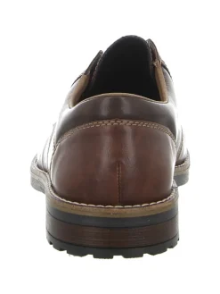 Schnürschuh in braun