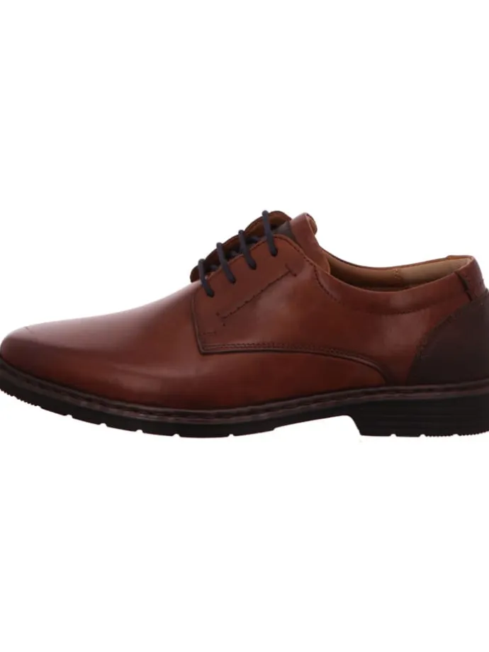 Schnürschuh in braun