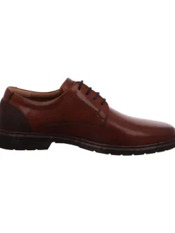 Schnürschuh in braun