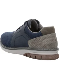 Schnürschuh in grau