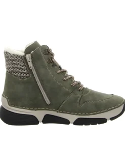 Schnürschuh in grün