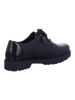 Schnürschuh in schwarz