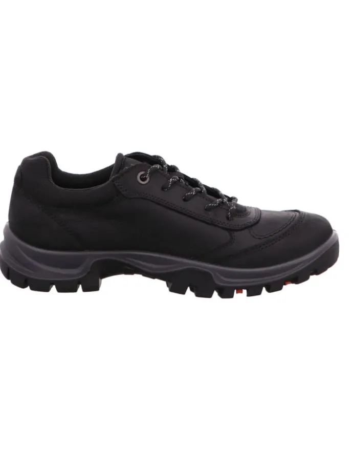 Schnürschuh in schwarz