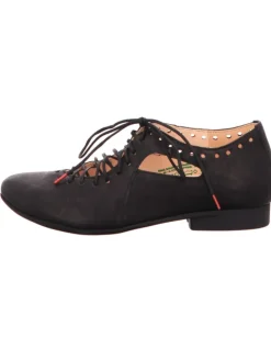 Schnürschuh in schwarz