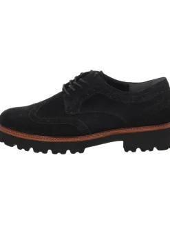 Schnürschuh in schwarz