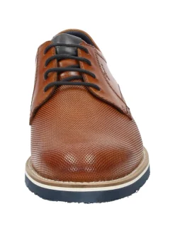 Schnürschuh Rostolo-704 in cognac