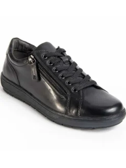 Schnürschuhe Ailina in Schwarz