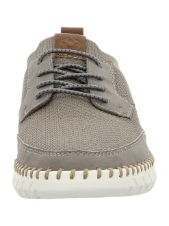 Schnürschuhe in beige