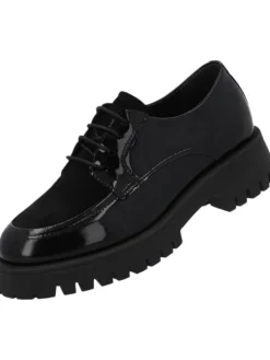 Schnürschuhe in BLACK