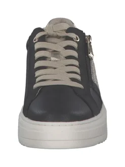 Schnürschuhe in black comb