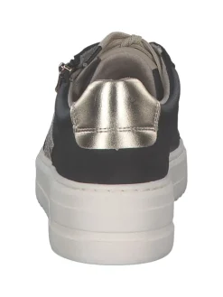 Schnürschuhe in black comb