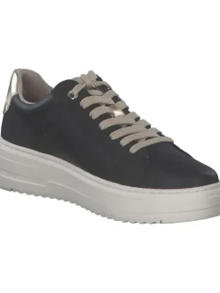 Schnürschuhe in black comb