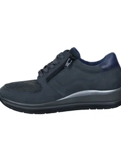 Schnürschuhe in blau