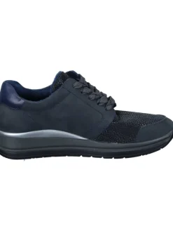 Schnürschuhe in blau