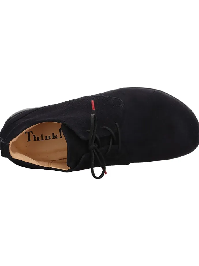 Schnürschuhe in Dunkelblau