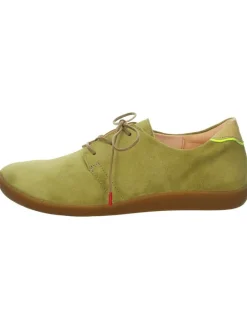 Schnürschuhe in Khaki