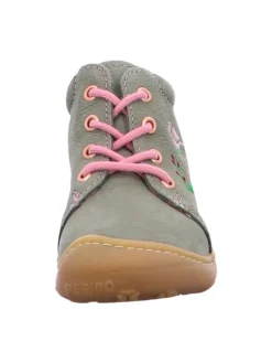 Schnürschuhe in Oliv