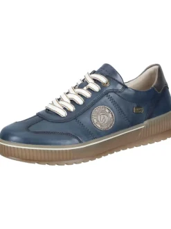 Schnürschuhe in pazifik/bronze/pazifik