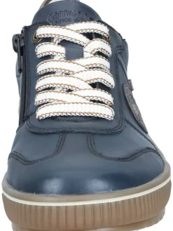 Schnürschuhe in pazifik/bronze/pazifik