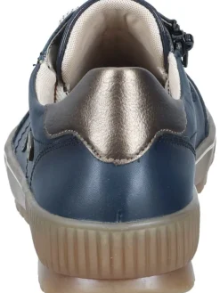 Schnürschuhe in pazifik/bronze/pazifik