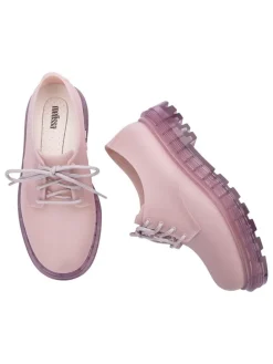 Schnürschuhe in Rosa