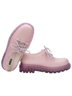 Schnürschuhe in Rosa