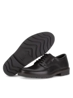 Schnürschuhe in schwarz