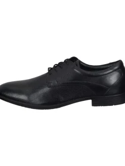 Schnürschuhe in schwarz
