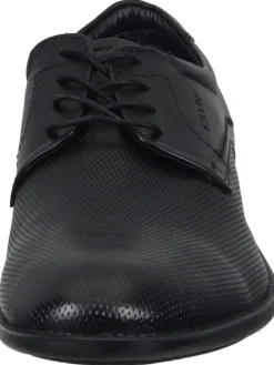 Schnürschuhe in schwarz