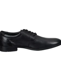 Schnürschuhe in schwarz
