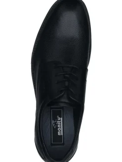 Schnürschuhe in schwarz