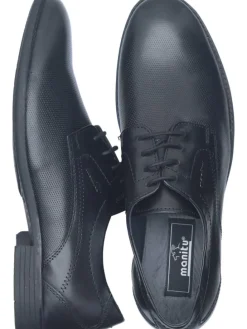 Schnürschuhe in schwarz