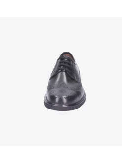 Schnürschuhe in schwarz