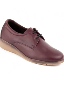 Schnürschuhe Wedge Anilav in Bordeaux