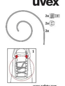 Schnürsenkel in Schwarz