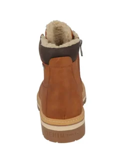 Schnürstiefel in Braun